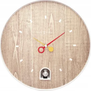 Hodiny HODINY NÁSTĚNNÉ bílé White Nightingale Nextime