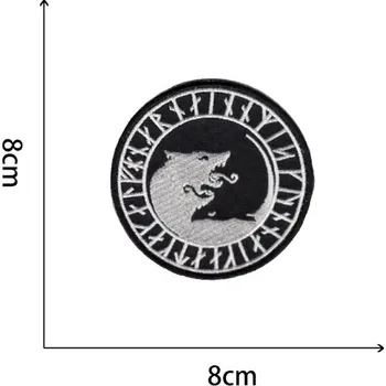 Nášivka WARAGOD Vyšívaná nášivka Severní Evropa Viking 02
