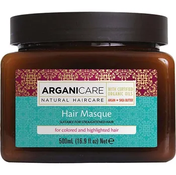Vlasová regenerace Arganicare - Nourishing Hair Masque Argan Colored & Highlighted Hair Masky a kúry na vlasy 500 ml unisex