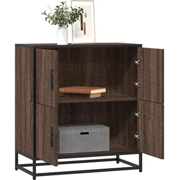 Příborník do zásuvky vidaXL Příborník 68x35x76 cm kompozitní dřevo [848992] Barva: hnědý dub