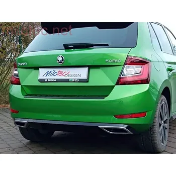 Koncovka výfuku Dummy - koncovky výfuku, Fabia III. Facelift, Monte Carlo, od r.v. 09/2018 (357222)