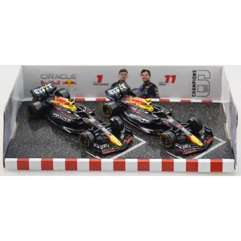 autíčko Red Bull Set F1 2x RB19 No.1 M.Verstappen+No.11 S.Perez (sběratelský model, určeno pouze k vystavení)