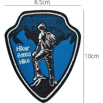 Nášivka WARAGOD Vyšívaná nášivka Mountain Camping 11