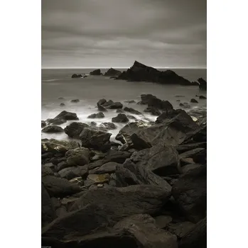 Obraz Plakát Skály u moře bez rámu 30 x 45 cm