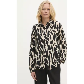 Košile Answear.LAB dámská, černá barva, regular, s klasickým límcem A080780.HWK 99X, vel. S