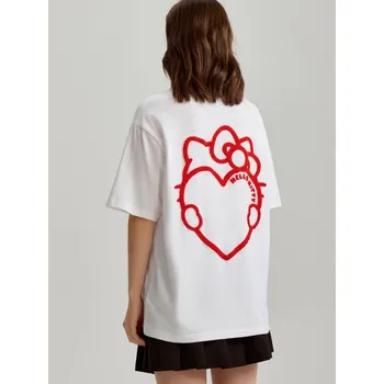 Dámské tričko Tričko Hello Kitty - S - House - bílý - 238EA-00X