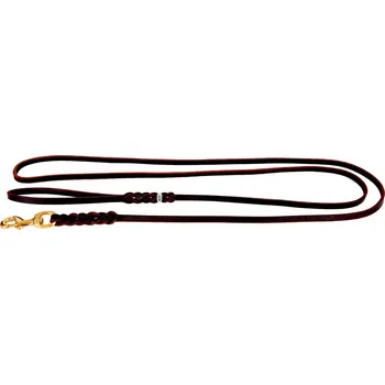 Vodítko pro psa Vodítko ringovka Dingo Gear kůže 2,5 m