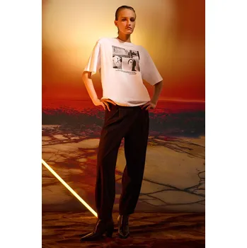 Pánské tričko Bavlněné tričko Medicine bílá barva RW24.TSD851 00X, vel. XS