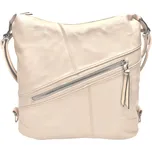 Velký béžový kabelko-batoh s šikmou kapsou Flopsy