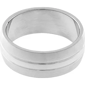 Prsten Nerezový prsten 5388 (velikost 58) - stříbrné barvy - SRI.5388.. size58