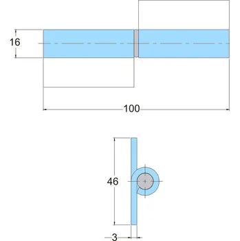pant Varný pant masivní 7 variant Varianta: 100mm
