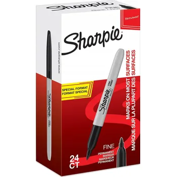 Sharpie Sharpie Popisovač s jemným kulatým hrotem, výhodné balení 24 kusů