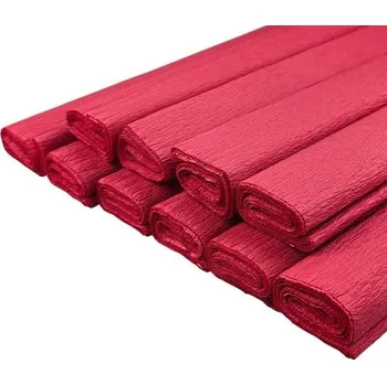 Prostěradlo Krepový papír Netuno červený