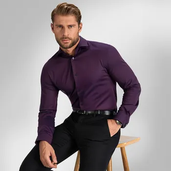 Pánská košile Pánská košile BANDI, model REGULAR ERMINO Marsala