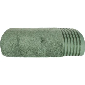 Ručník Bavlněný froté ručník s modalem VELA 70x140 cm zelený