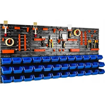 Obraz Dílenská deska do garáže 160x80 cm + 36 boxů