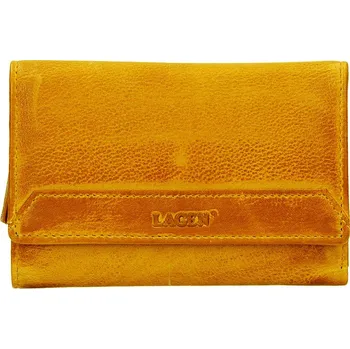 Lagen LG-11/D dámská kožená peněženka žlutá