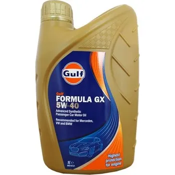 Motorový olej Syntetický motorový olej Gulf 1 l 5W-40
