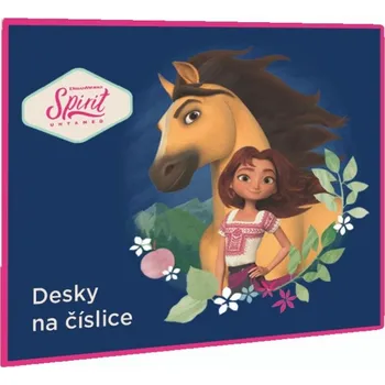 desky na sešit Desky na číslice P+P Karton 393621 Spirit Riding Free