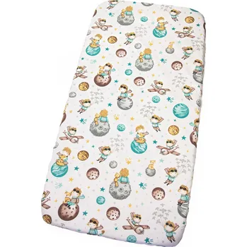 Prostěradlo PROSTĚRADLO DO POSTÝLKY 140x70 cm BAVLNA Kerstin