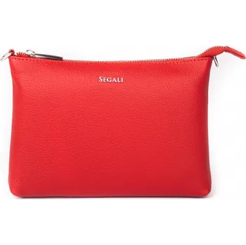 Segali SG-A6 kožená malá kabelka crossbody red
