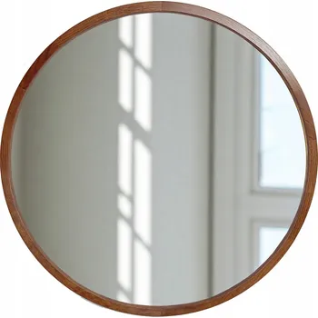 Zrcadlo Zrcadlo Stolarnia Pika nástěnné kulaté rám dřevo 575 x 575 mm