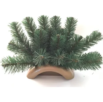 umělá květina DEKORACE UMĚLÁ KOMPOZICE KVĚTINÁČ S větvičkami FOKUS