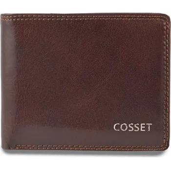 Peněženka Cosset 1465 Vitto pánská kožená peněženka hnědá