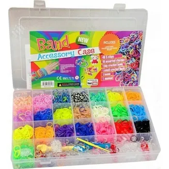 kreativní sada Sada gumiček na náramky 4400 ks
