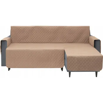 Prostěradlo Přehoz na postel Doggy polyester 255 cm x 360 cm béžový