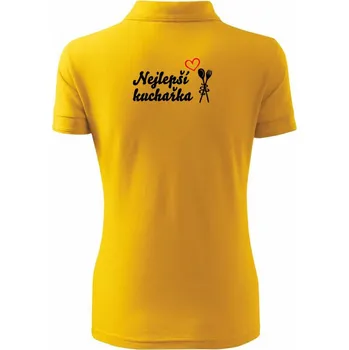 Nejlepší kuchař - nejlepší kuchařka - Polokošile dámská Pique Polo - S ( Žlutá )