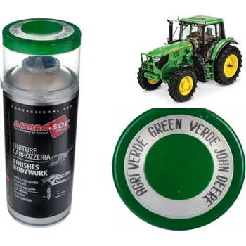 Barva ve spreji LAK ve spreji traktor zemědělské stroje JOHN DEERE vysoký lesk HQ 1383