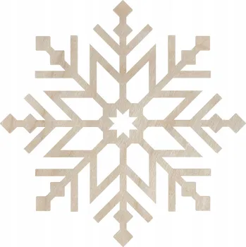 Vánoční dekorace SNĚŽÍTKO SNĚHOVÁ VLOČKA NA OKNO, STĚNU, VÝLOHU, VÁNOČNÍ DEKORACE, DEKOR 20 CM