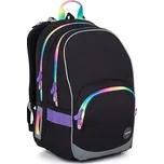 batoh Topgal KIMI 25010 - Black/Multicolor 26 L