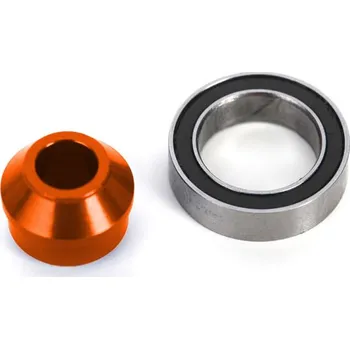 RC náhradní díl Traxxas pouzdro ložiska hliníkové oranžové