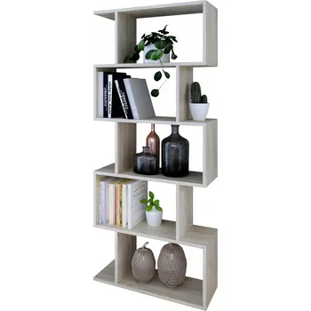 Knihovna Regál Matkam 76,4 cm x 176 cm x 28 cm dub sonoma