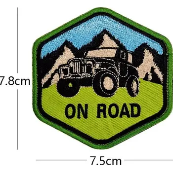 Nášivka WARAGOD Vyšívaná nášivka Mountain Camping 06