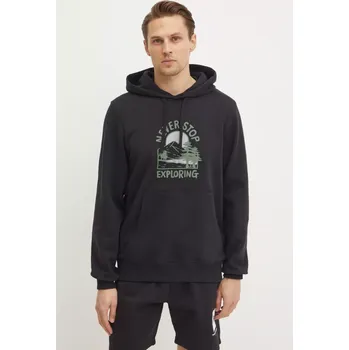 Pánská mikina Bavlněná mikina The North Face Outdoor Graphic NF0A8C20JK31 černá 99X, vel. S