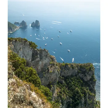 Obraz Plakát Capri 3 bez rámu 40 x 50 cm