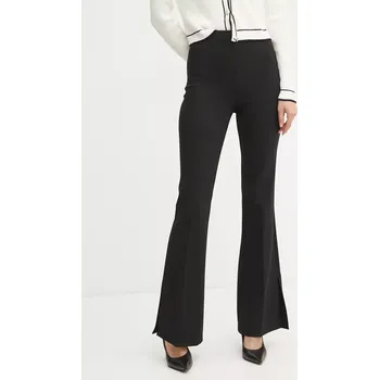 Dámské kalhoty Kalhoty Marciano by Guess SELENA dámské, černá barva, zvony, high waist, 4BGB19 8502Z 4BGB19.8502Z 99X, vel. 36