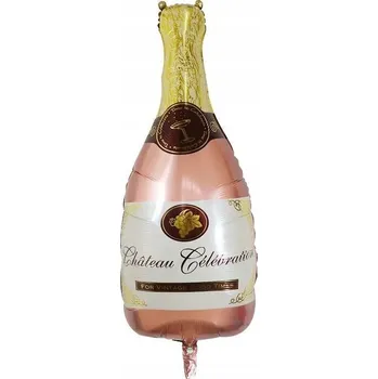 Balónek Fóliový balónek na rozlučku se svobodou - Dekorace - Šampaňské rose gold růžové XXL