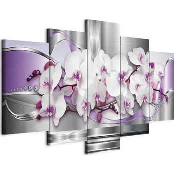 Obraz Obraz - Orchidej a fantazie Velikost: 100x50 cm, Provedení: Standard