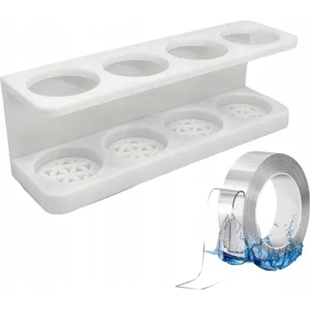 Držák na kartáček DELOSPRO Držák na 4 zubní kartáčky - Samolepicí Č. 3