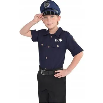 Pánská košile POLICEJNÍ KOŠILE TMAVĚ MODRÁ PRO POLICISTU, VELIKOST 134