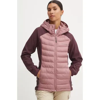 Sportovní bunda Columbia Powder Lite Hybrid 2089411 růžová 34X, vel. M