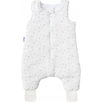 Zavinovačka MUŠELÍNOVÝ SPACÍ PYTEL PRO MIMINKA ZATEPLENÝ S NOHAVICEMI BAVLNA