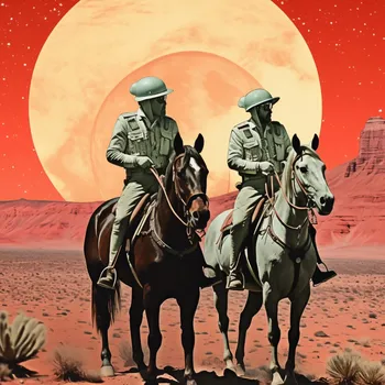 Plakát Plakát Vesmírná hlídka bez rámu 70 x 70 cm