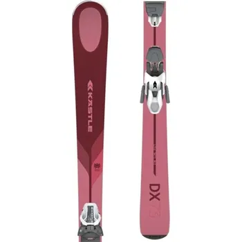 Sjezdové lyže Dámské sjezdové lyže Kästle DX73 W PREMIUM + K10 SLR GW 164 Růžová, Vínová