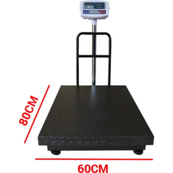 Průmyslová váha Kontrolní TCS do 600 kg/100 g 60x80 cm s opěrou