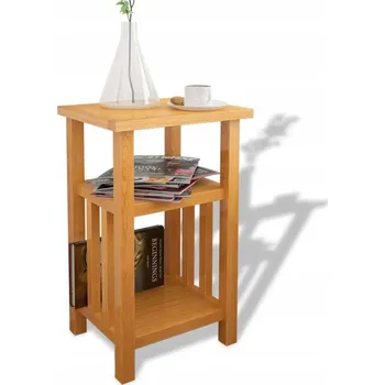 Konferenční stolek Odkládací stolek, masivní recyklované dřevo